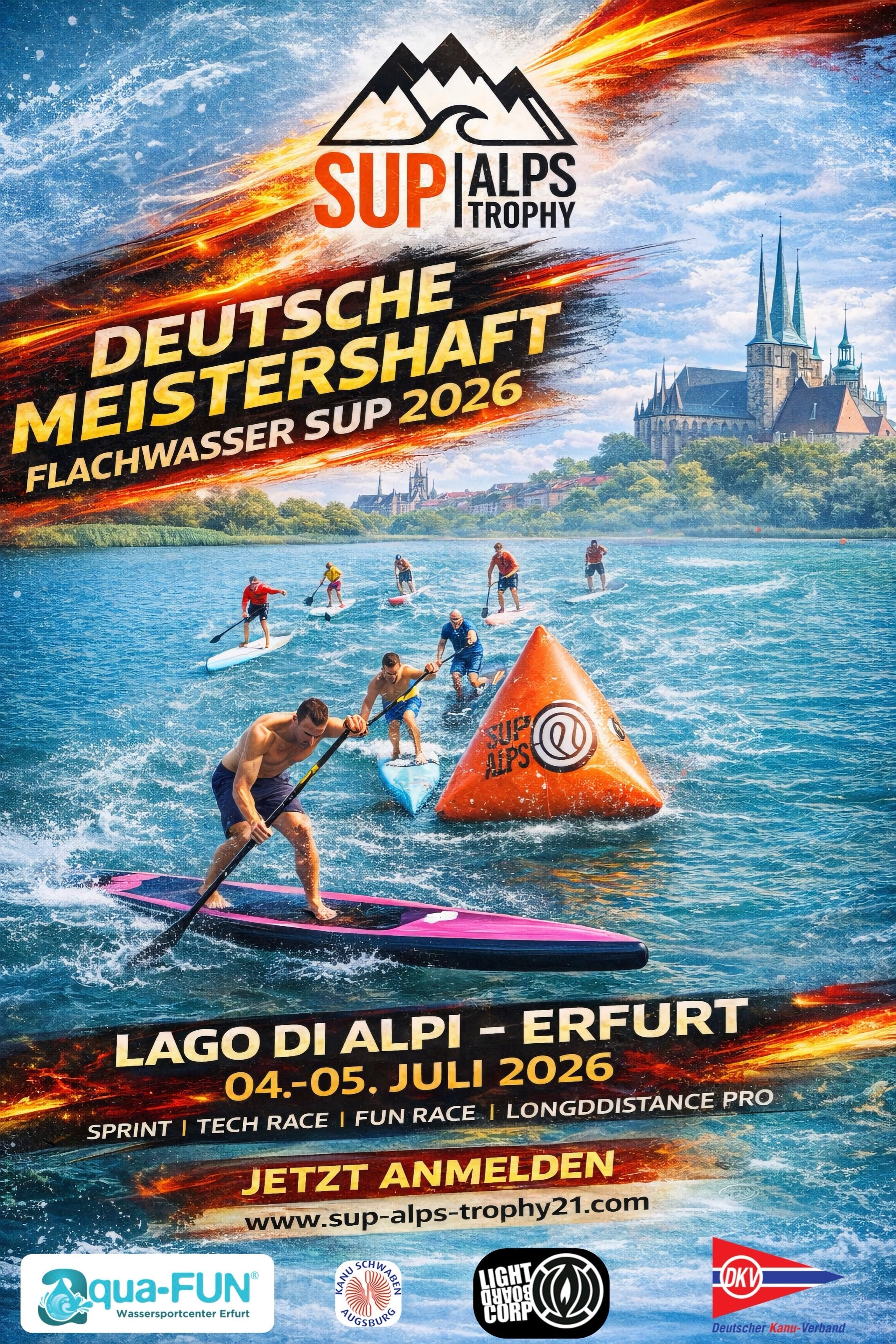 SUP-Alps Trophy und DM im Stand-up Paddlen 2026