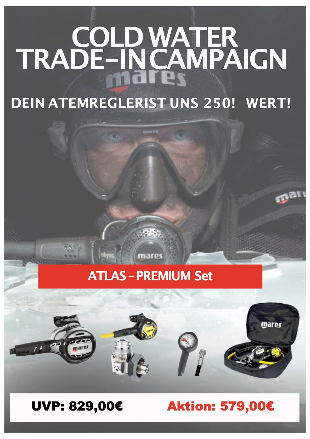 ALT gegen NEU - Tausche Deinen Atemregler und spare 250 EUR