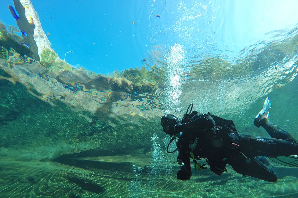 Auf zum Flusstauchen mit aqua-FUN in die Schweiz 2021