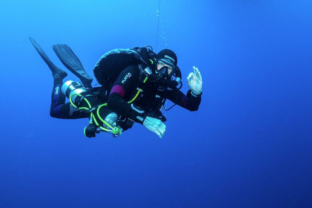 Testtauchgang mit dem neuen MARES HORIZON Rebreather im Roten Meer