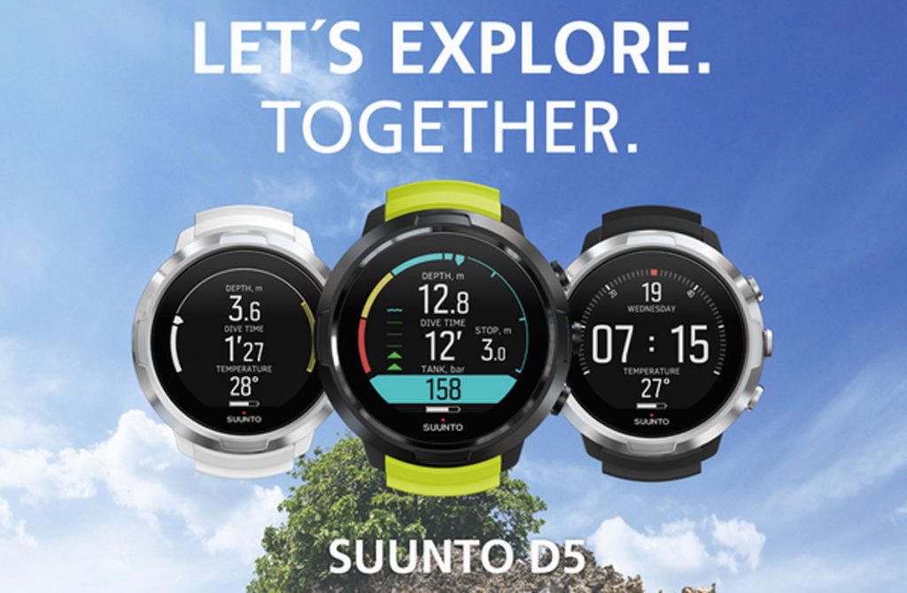Die neuen SUUNTO D5 Tauchcomputer bei aqua-FUN in Erfurt