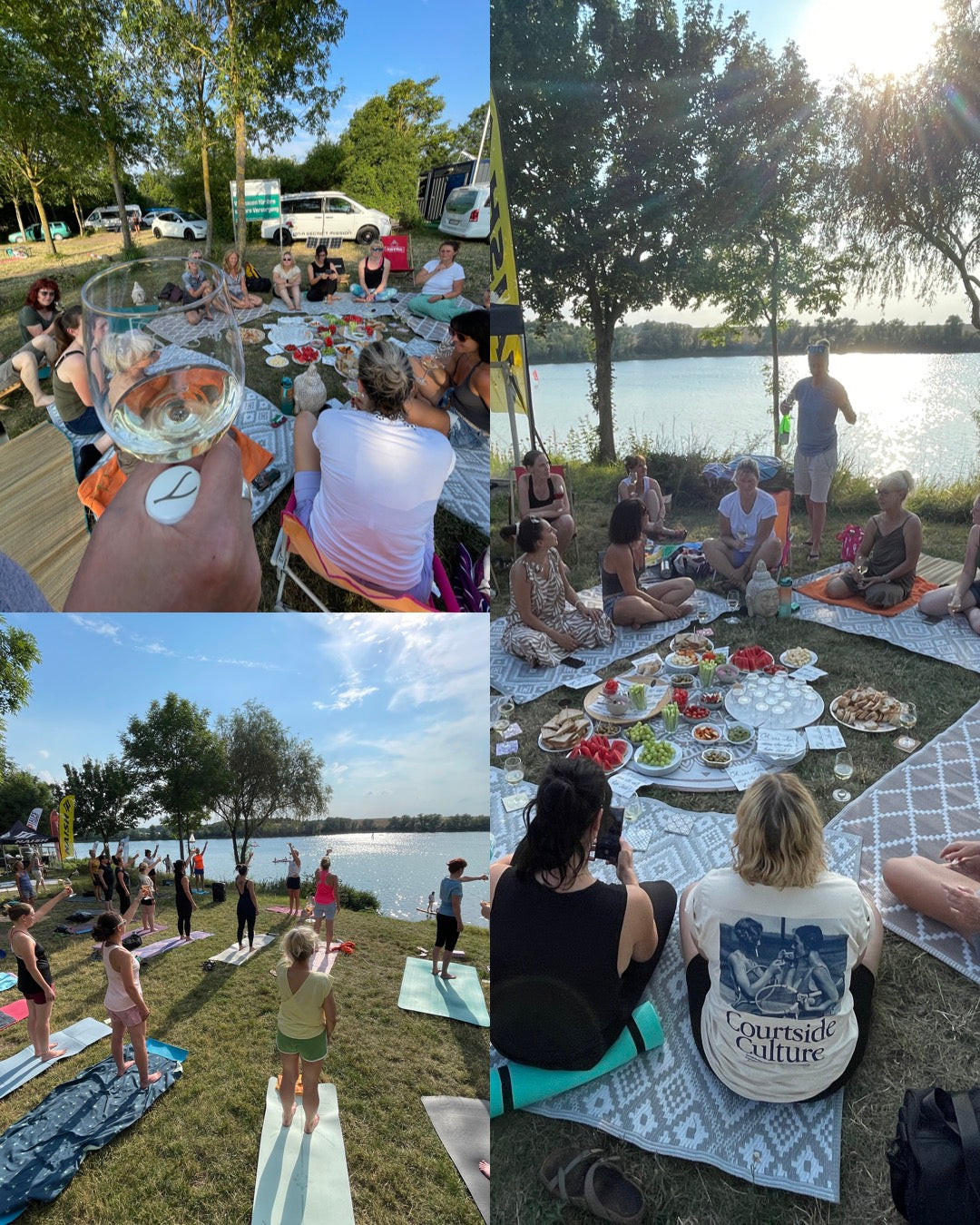 Yoga & Wine Vol. 4 - erst Yoga, dann Weinverkostung