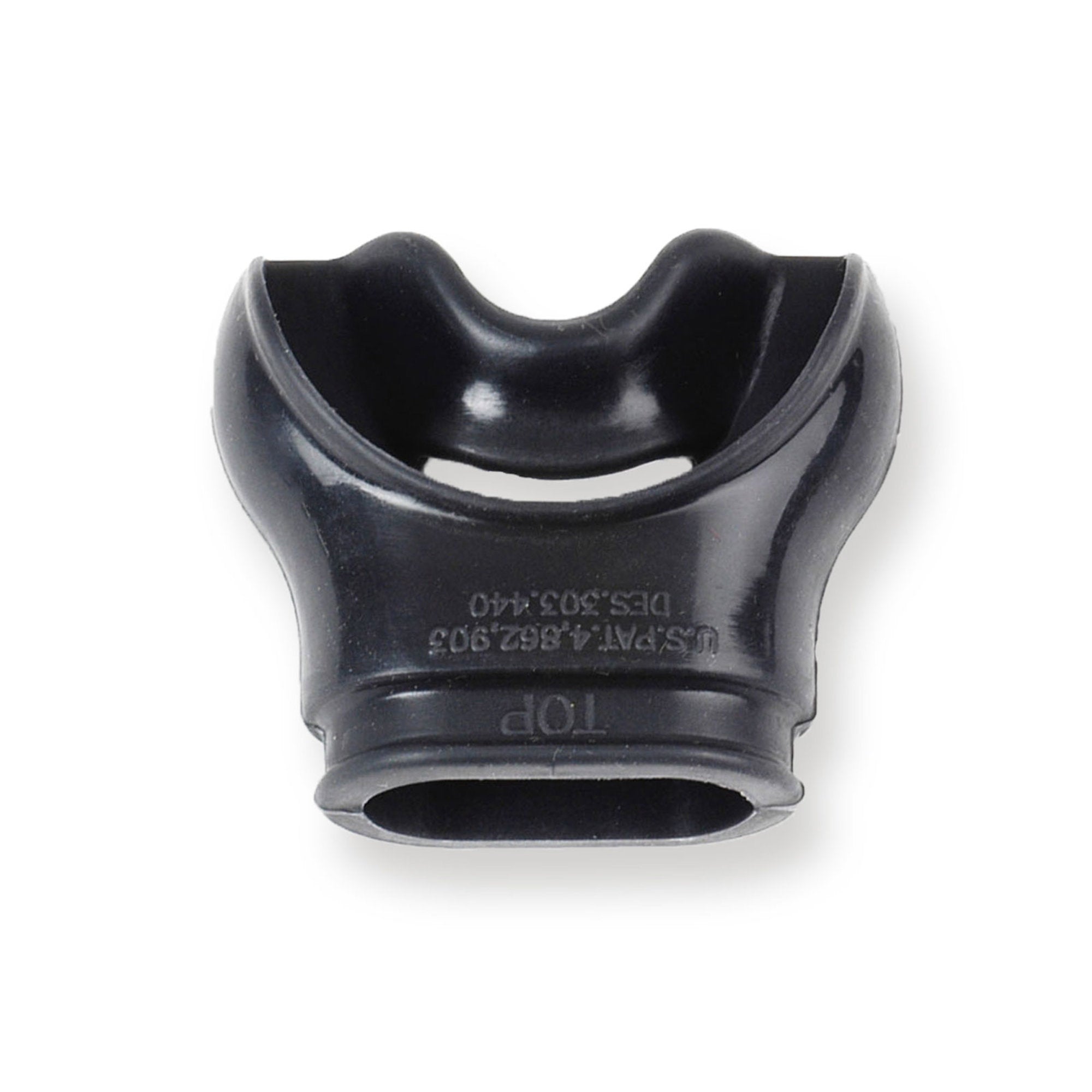 Mundstueck-Comfort Silikon schwarz von Aqualung