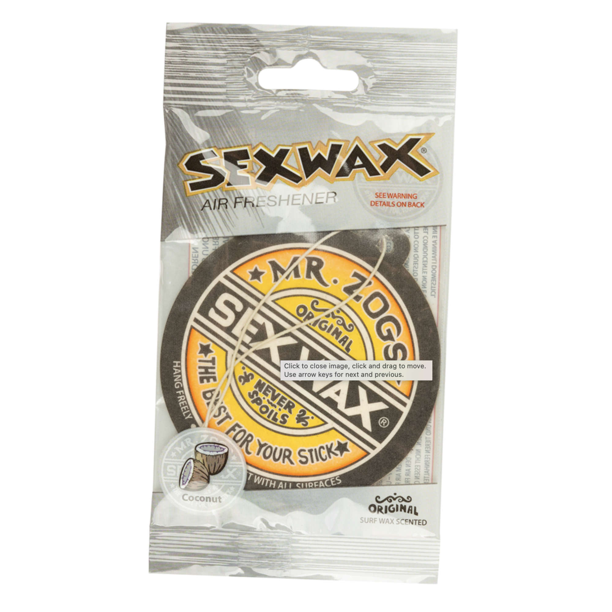 Sex Wax Air Freshener - Duft für Innenräume