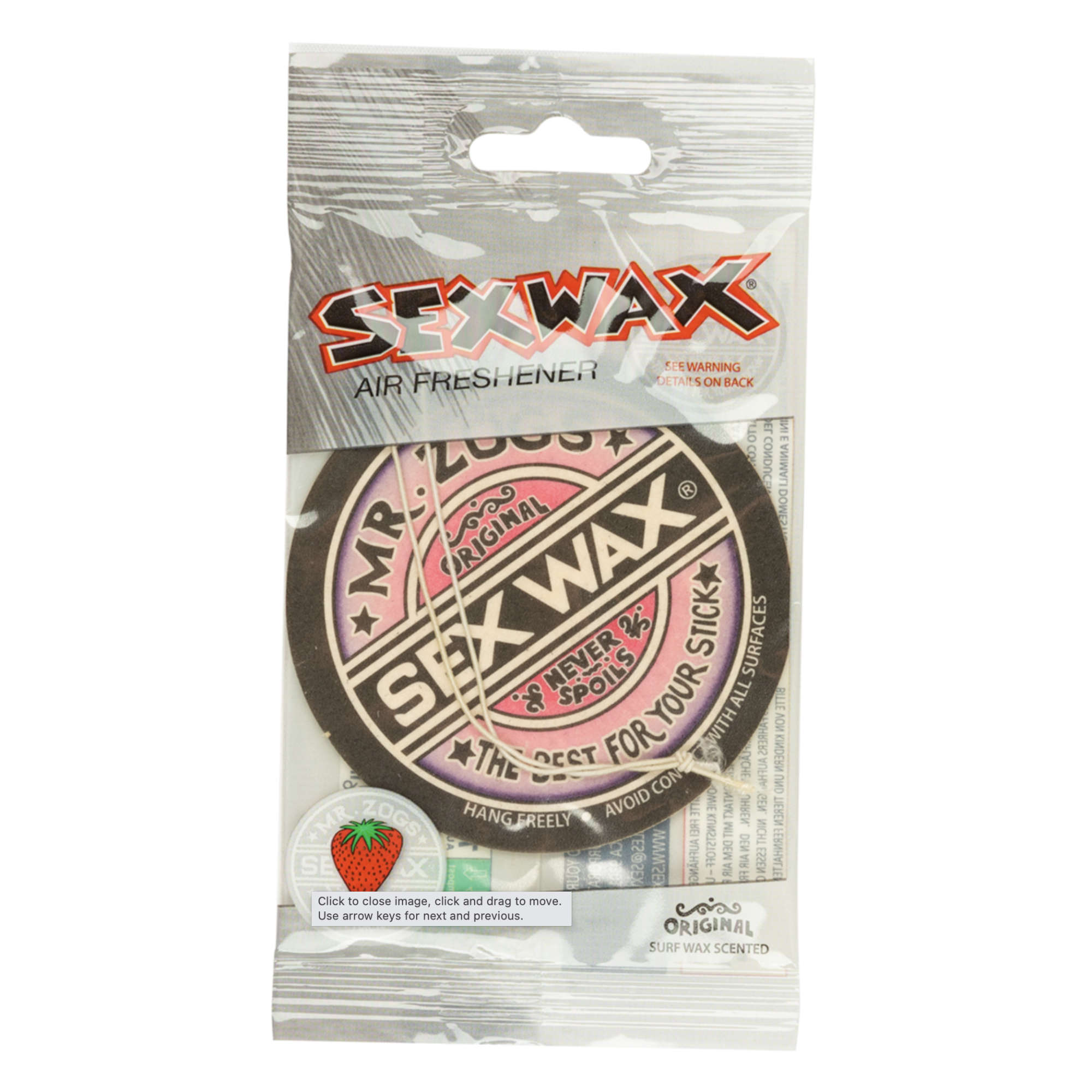 Sex Wax Air Freshener - Duft für Innenräume