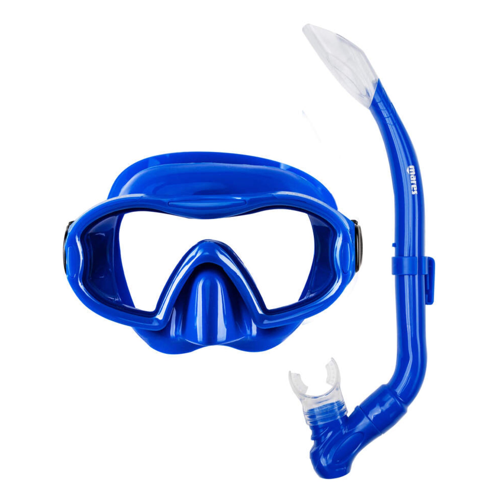 Blenny Combo Schnorchelset für Kinder blau von Mares