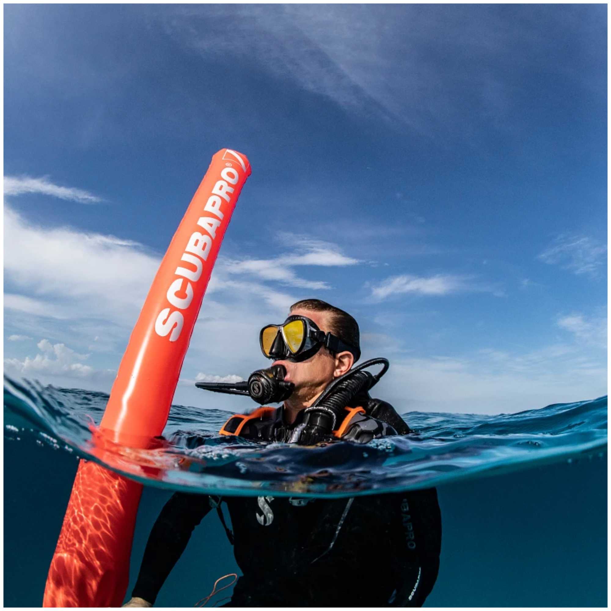 Signalboje 130cm mit Tasche