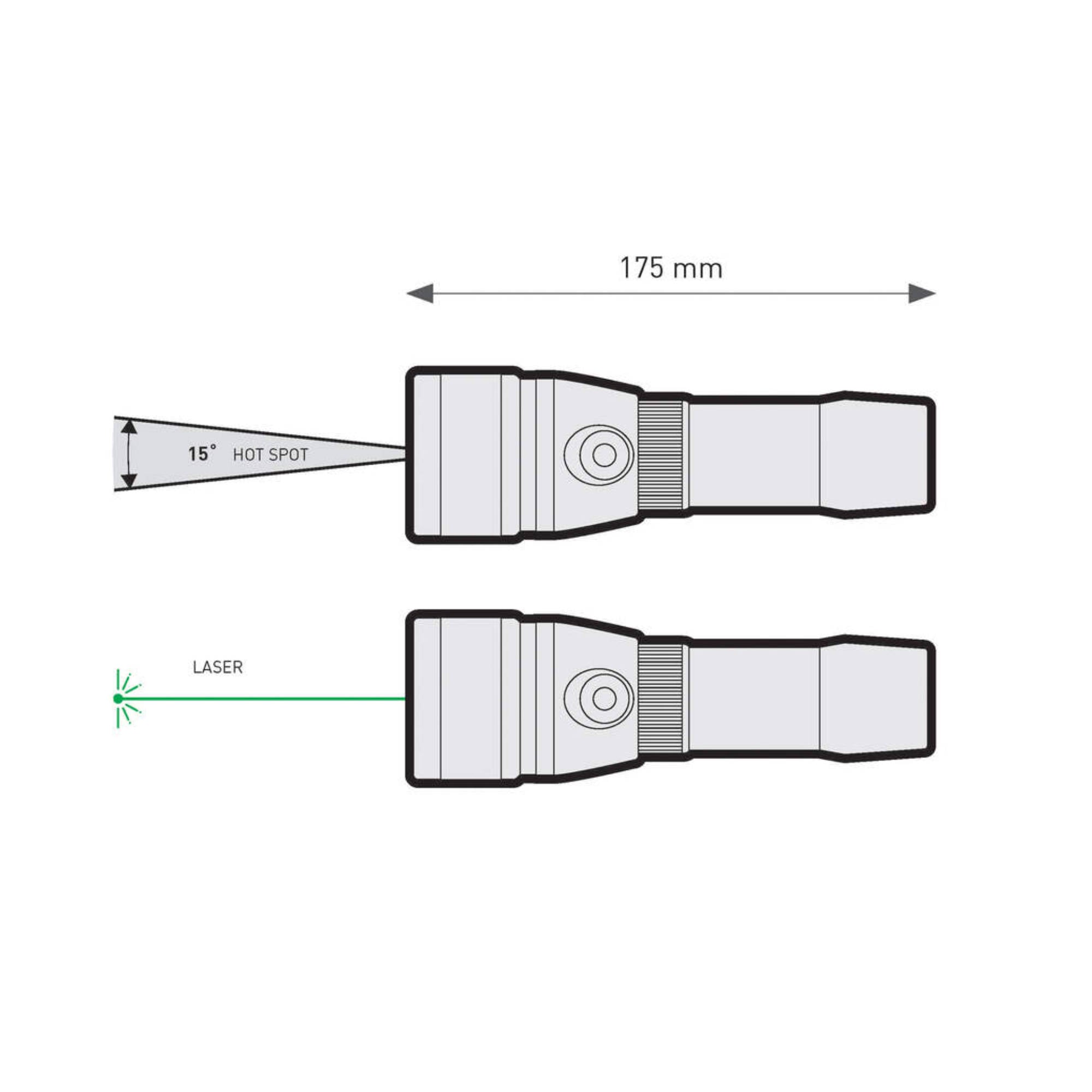 Tauchlampe EOS 25LR Laser - 2500 Lumen