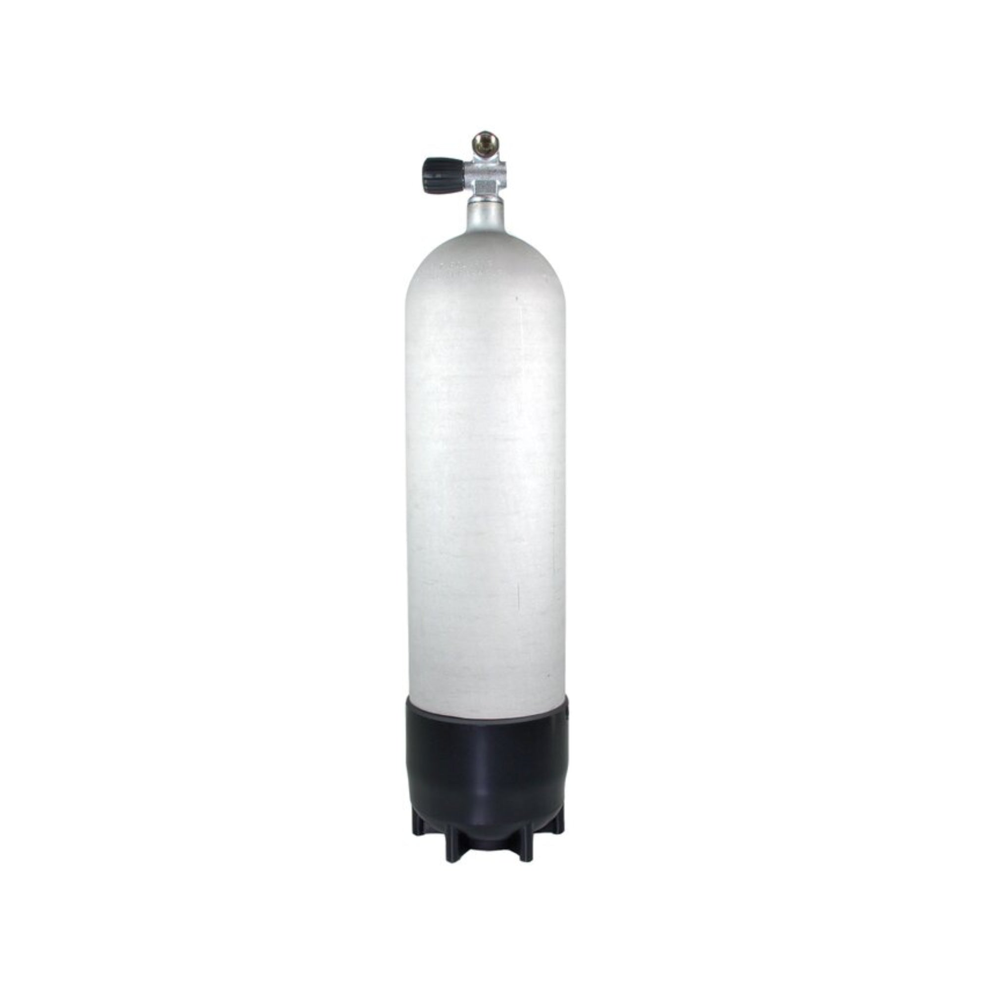 Faber Tauchflasche 12L Lang / 200 bar hot dipped mit Ventil und Standfuß