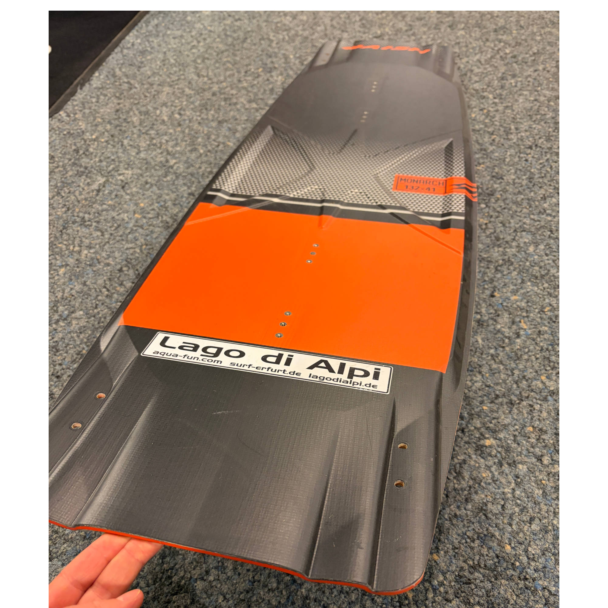Naish Kiteboard Monarch 132 - Testboard