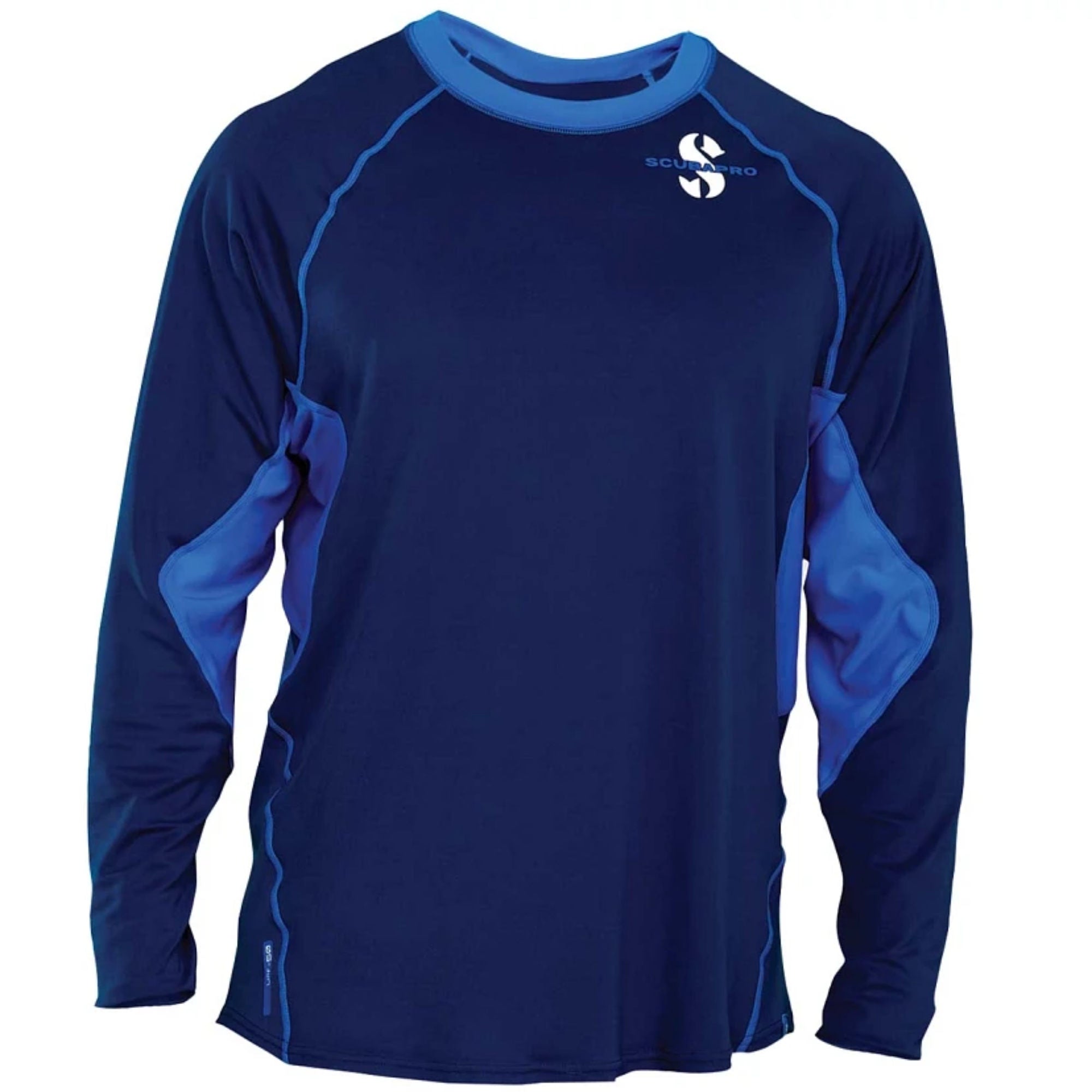 AEGEAN C-FLOW Rashguard blau langarm