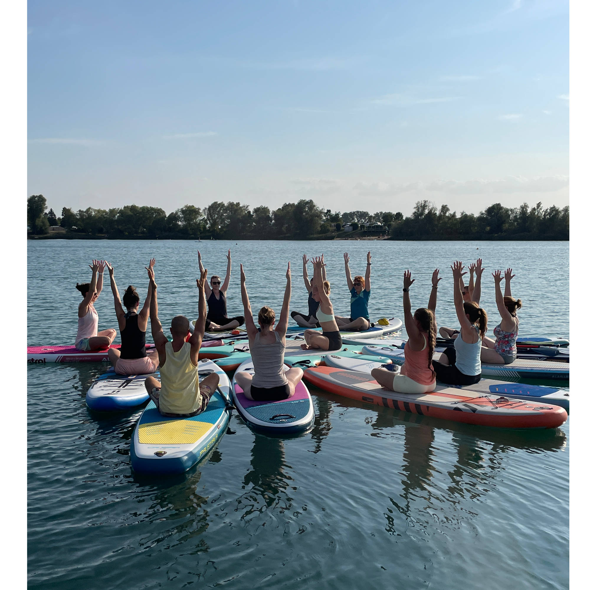SUP-YOGA mit Nadine