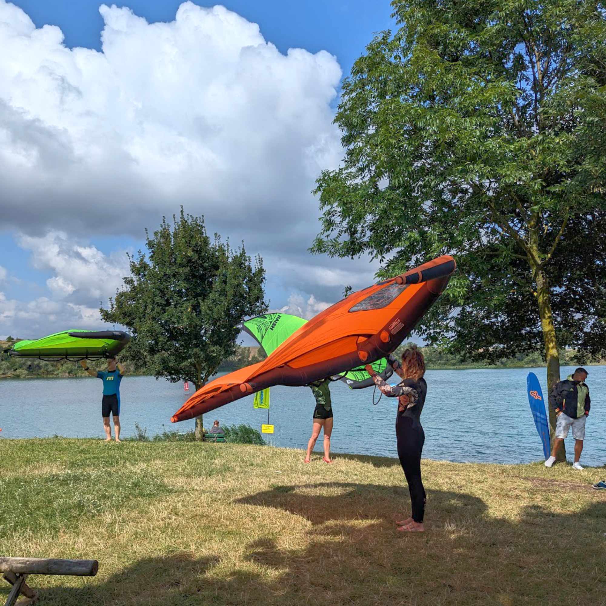 Windsurf Schnupperkurs - Übungen am Land