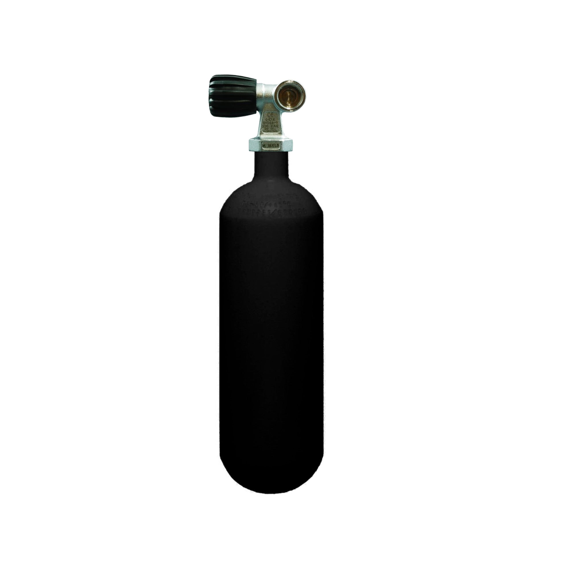 Tauchflasche 1L mit 200 bar Ventil