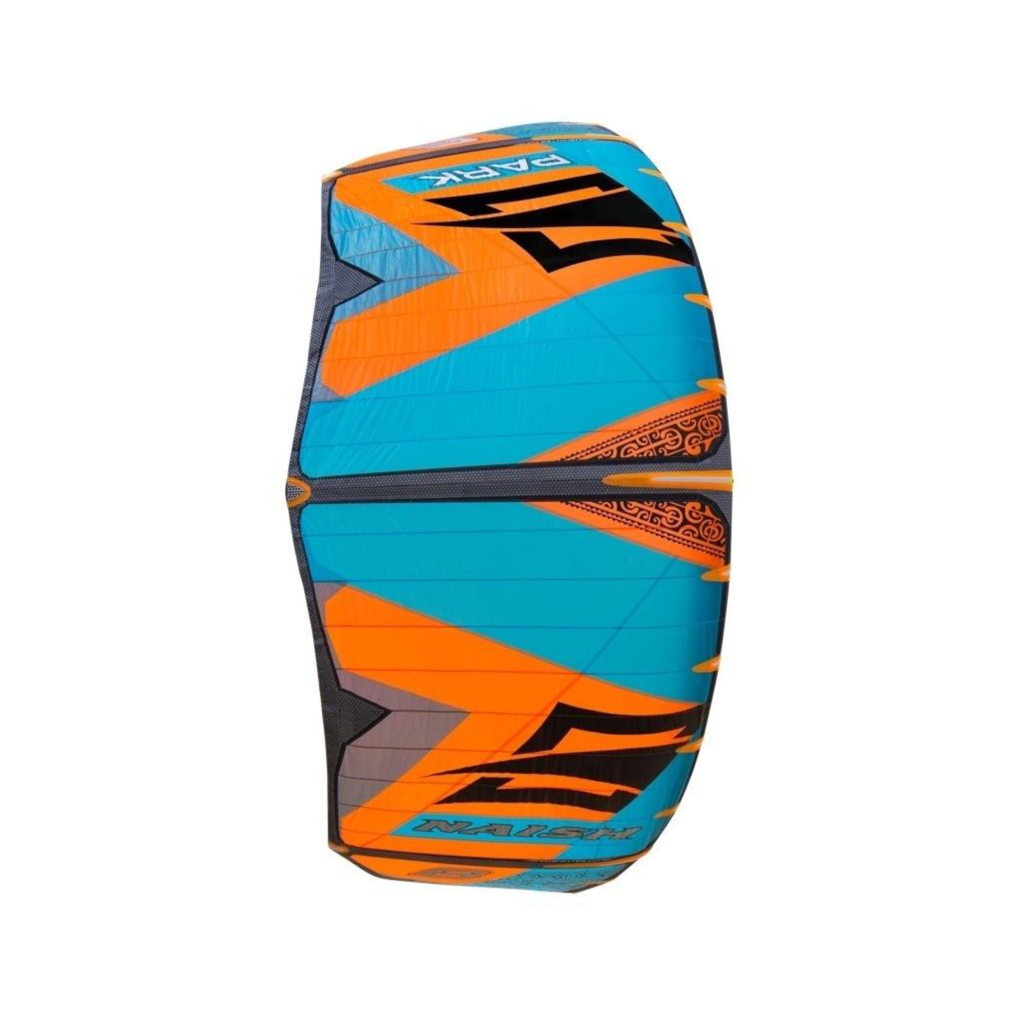 Naish Park 9.0 2015 kite only blau-orange von oben