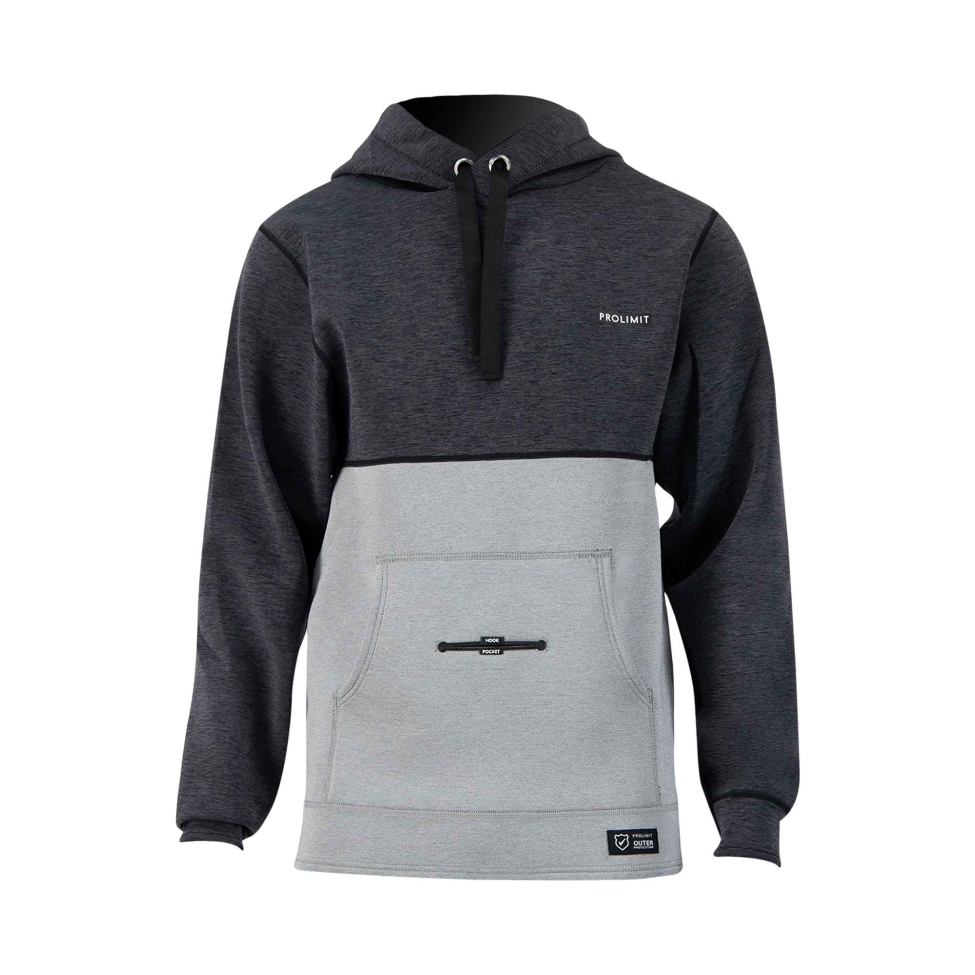 Mercury Neopren Hoodie Black/Grey
