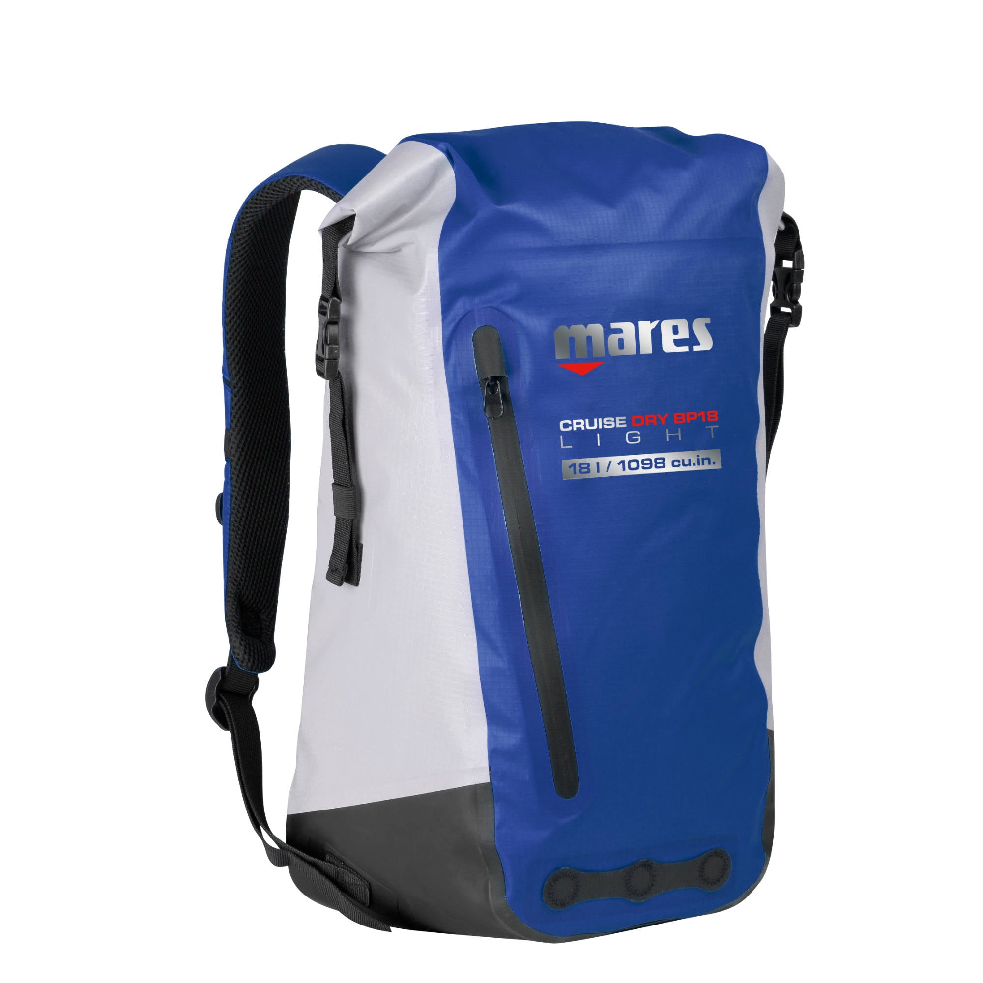 wasserdichter Rucksack 18 Liter in blau von Mares