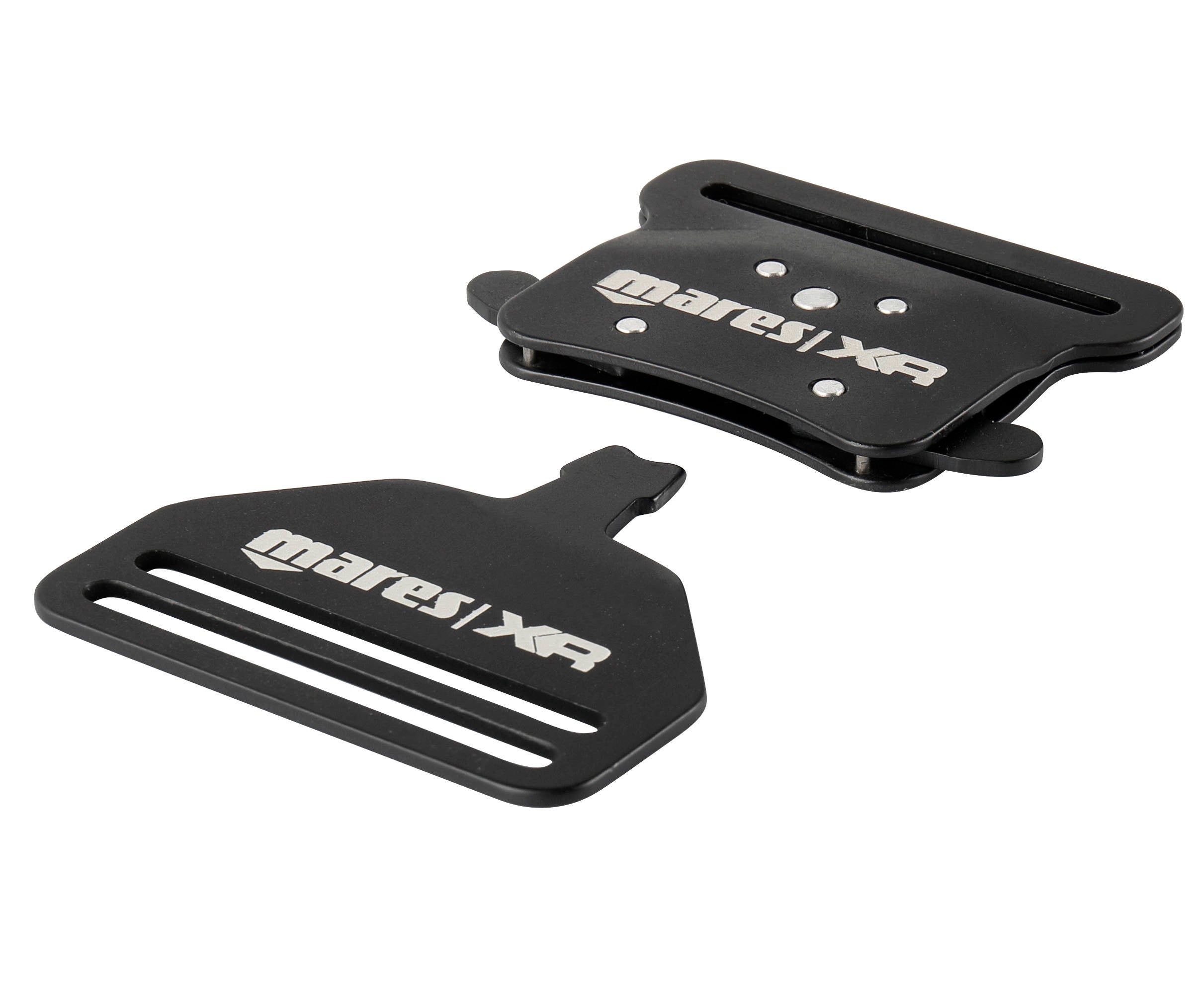 Metal Buckle Aluminium XR geöffnet von MARES