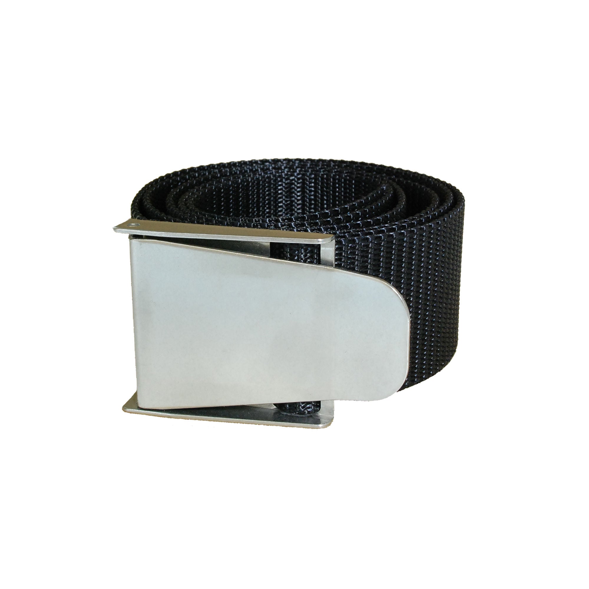 Bleigurt schwarz 1,5 m standard Edelstahlschnalle