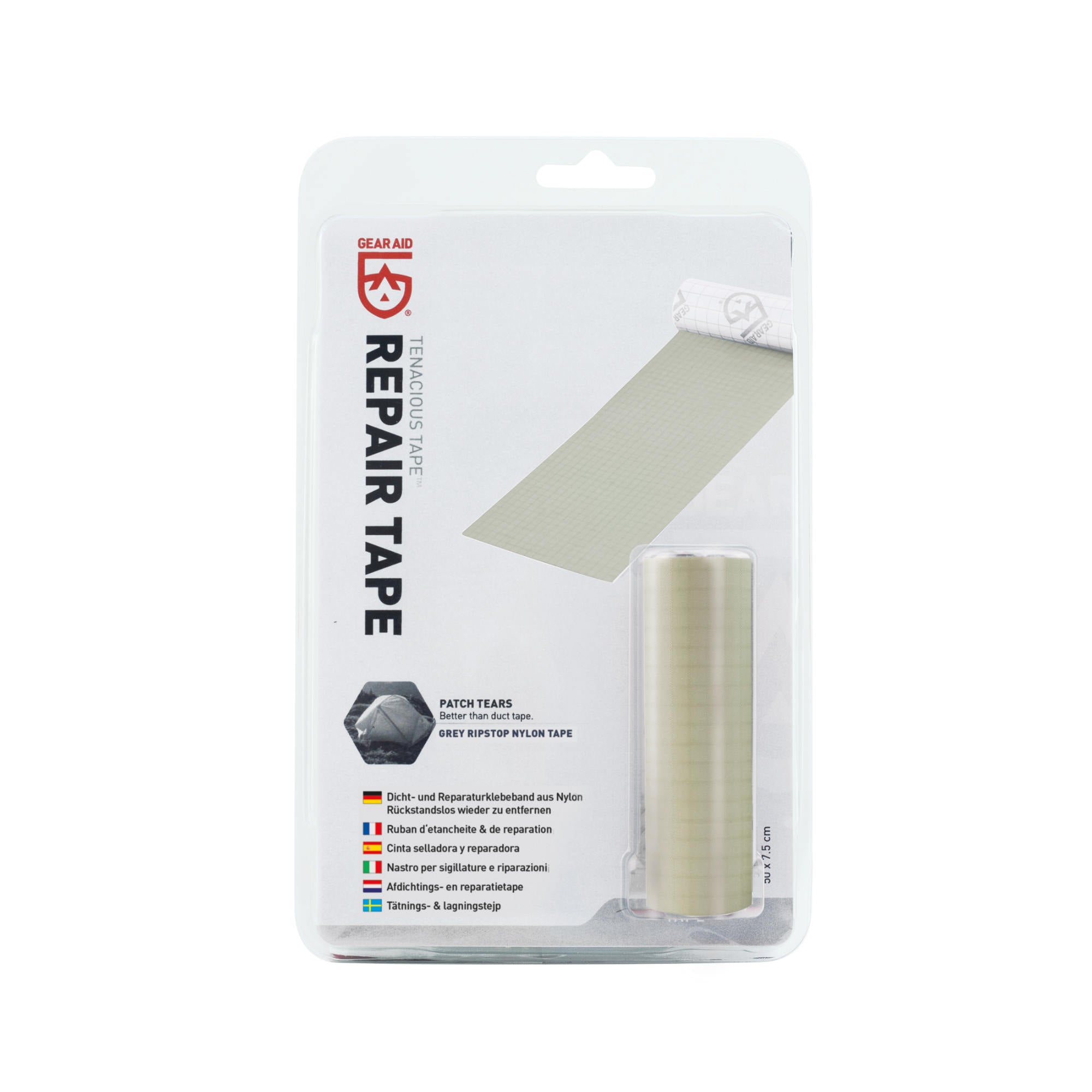 Seam Tenacious Tape grau Reparatur - GearAid