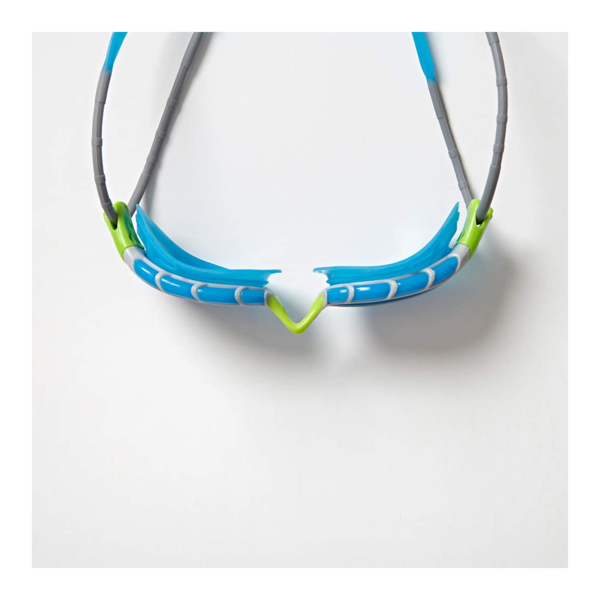 ZOGGS Schwimmbrille Predator Titanium verspiegelt blau/lime in small