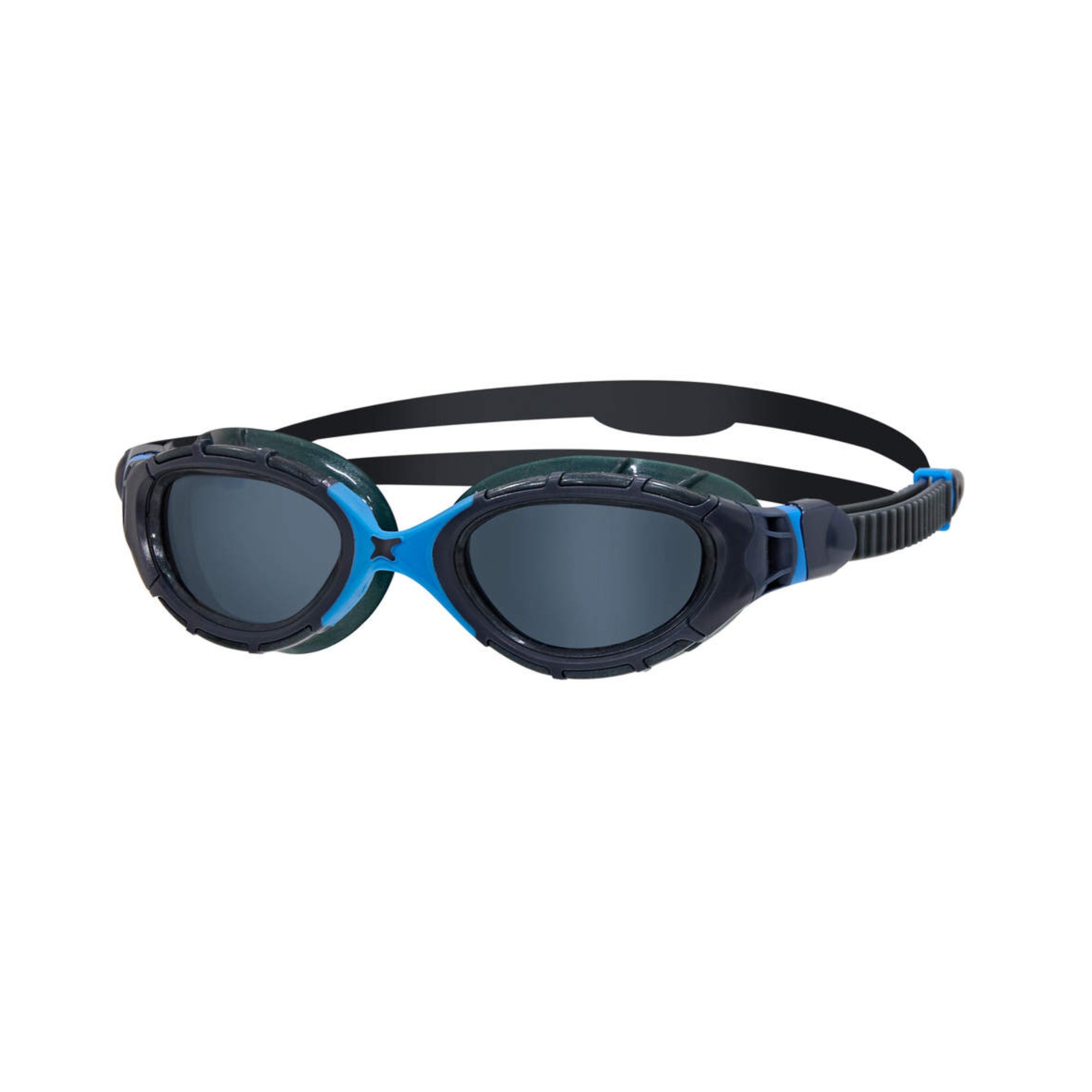 ZOGGS Schwimmbrille Predator Flex getönt schwarz/blau in regular