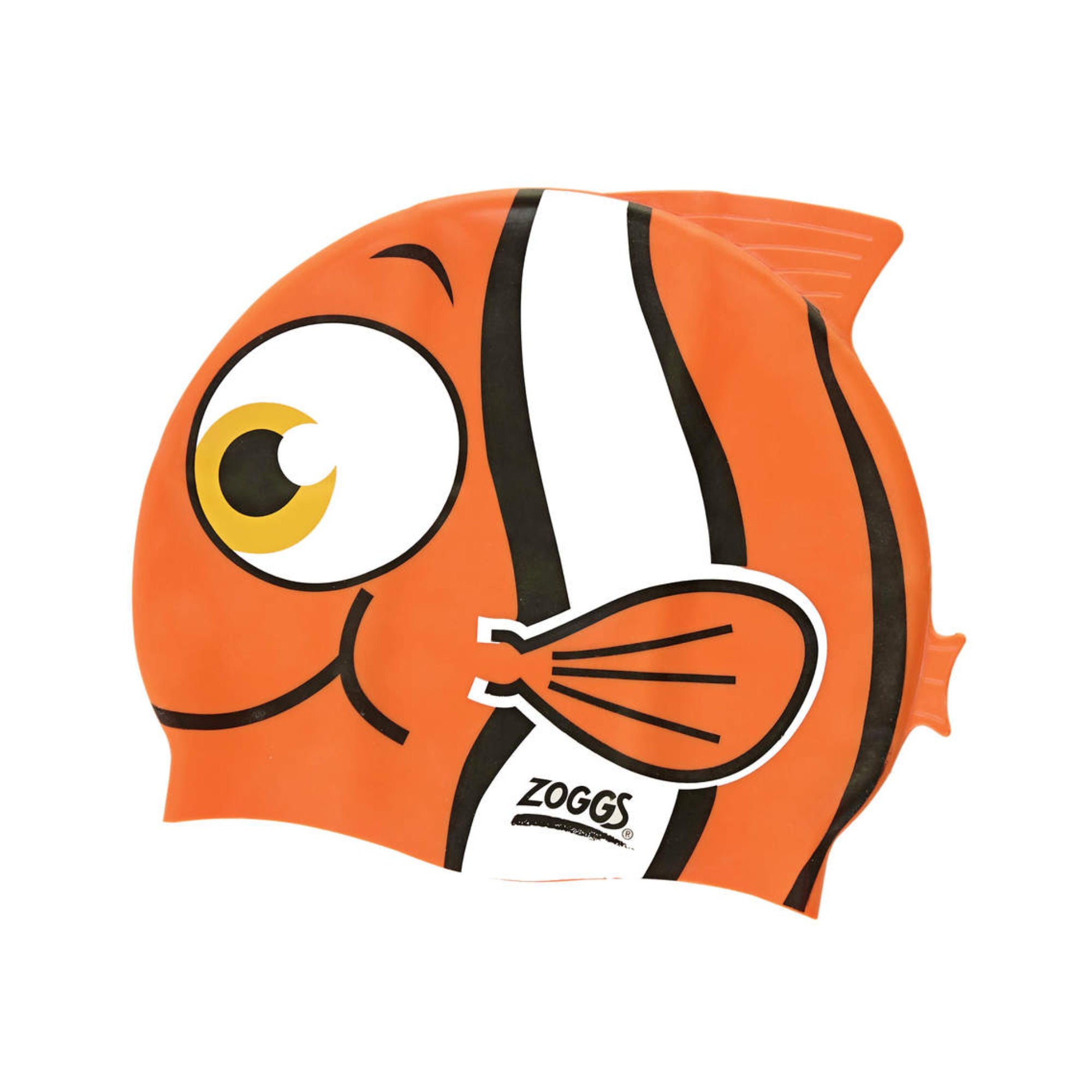 CHARACTER Cap Junior - Silikonbadekappe für Kinder Motiv Goldfisch orange