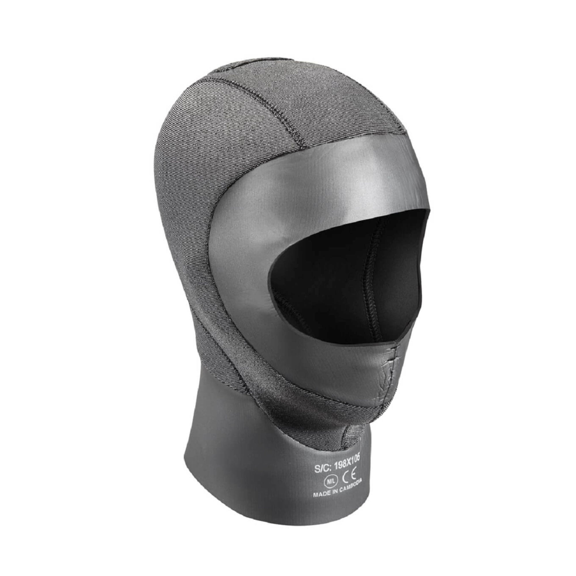 Everflex Kopfhaube Seal mit Gesichtsmanschette 5/3mm innen