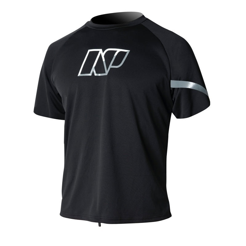 NP Hydro Water T´s schwarz kurzarm