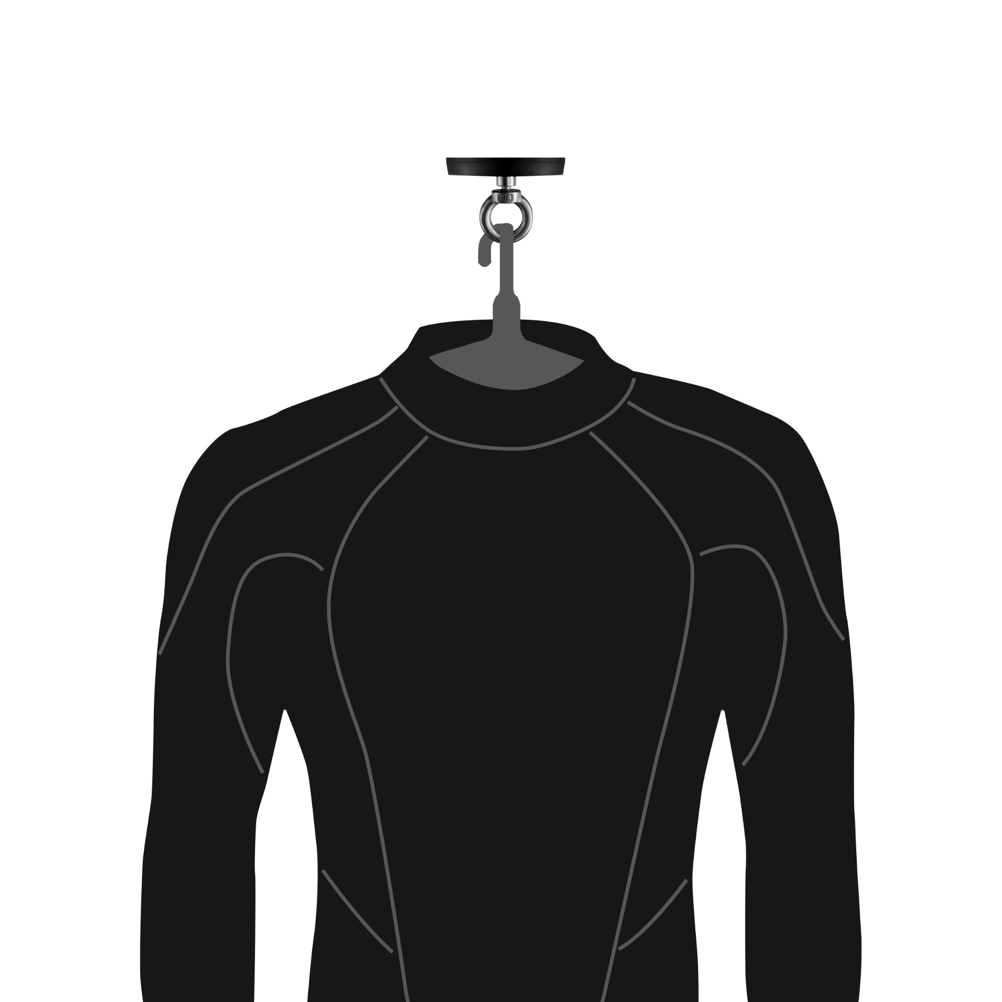 Surf Logic Magnet Anzughalter - Wetsuit Magnetic Hook