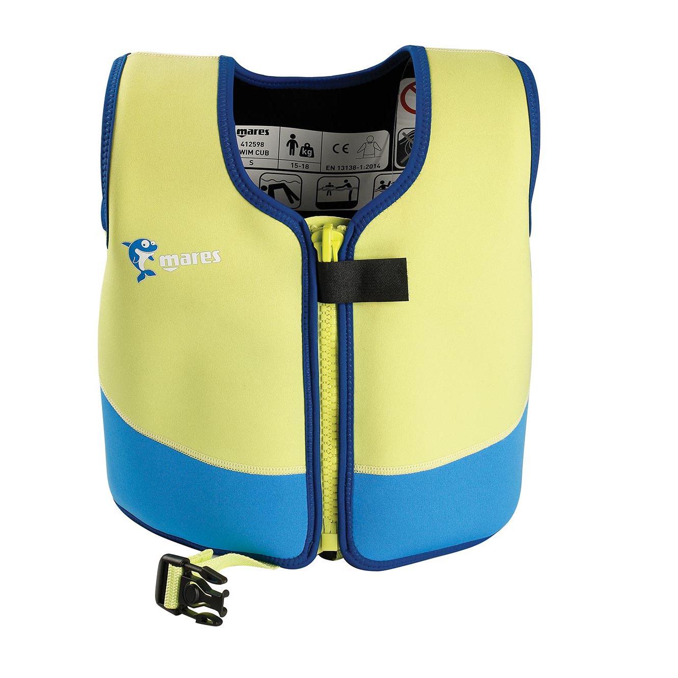 Mares Floating Jacket - Schwimmweste Kinder lime