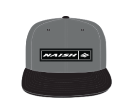 Naish Cap Rectangle Patch Snapback Grey