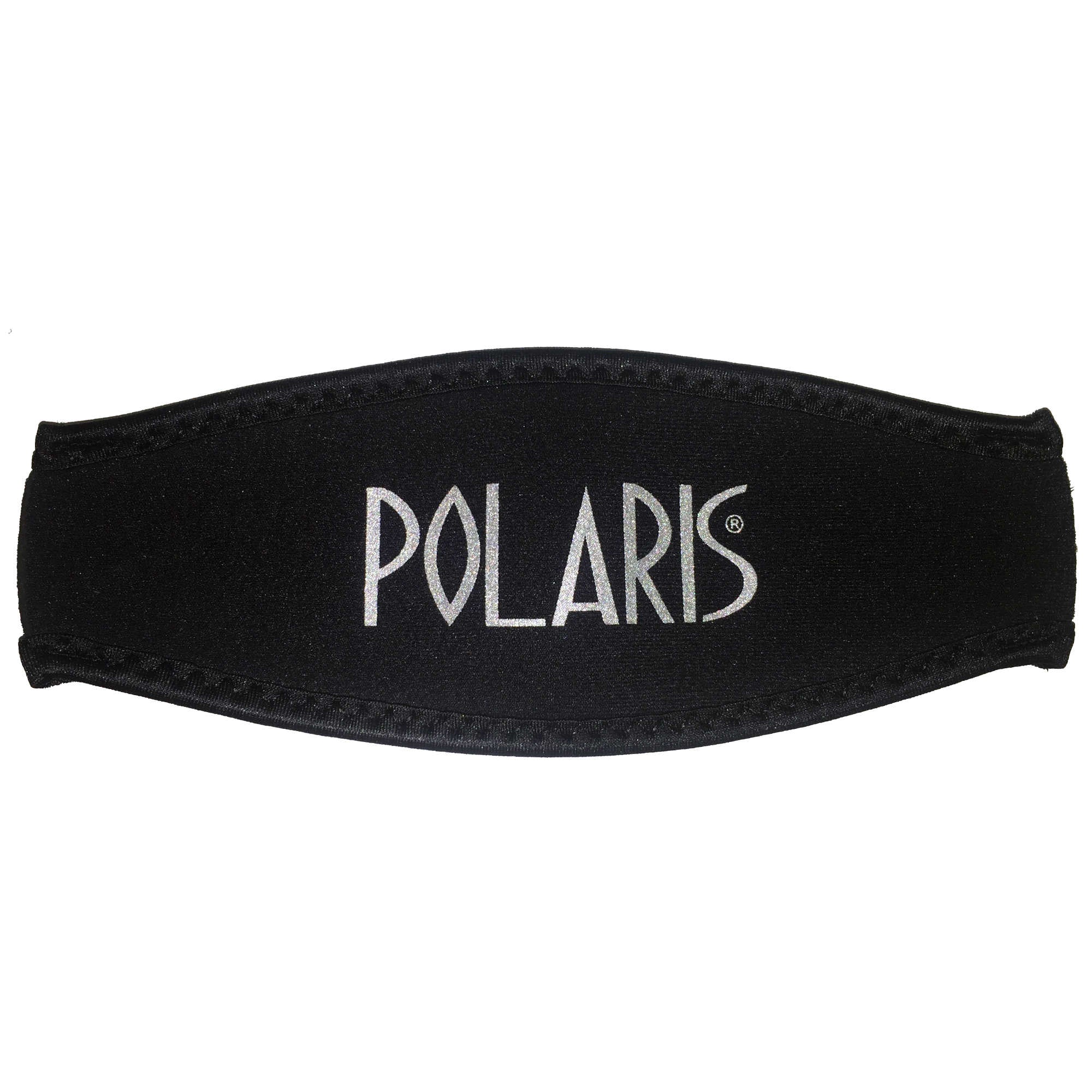 Neopren Maskenband in schwarz von Polaris. Geeignet für alle Tauchmasken mit Silikonmaskenband. 