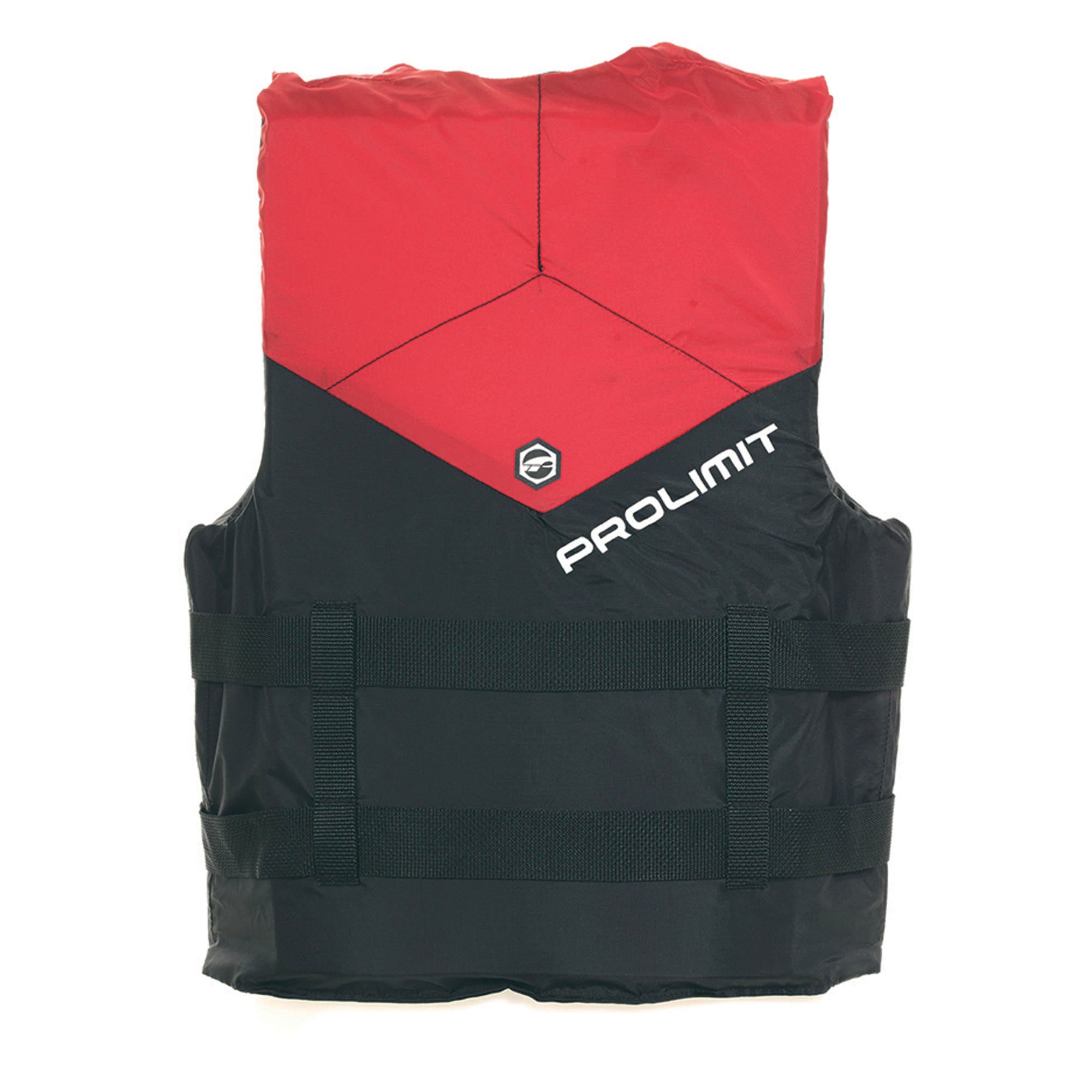 Nylon Weste rot - 3 Schnallen