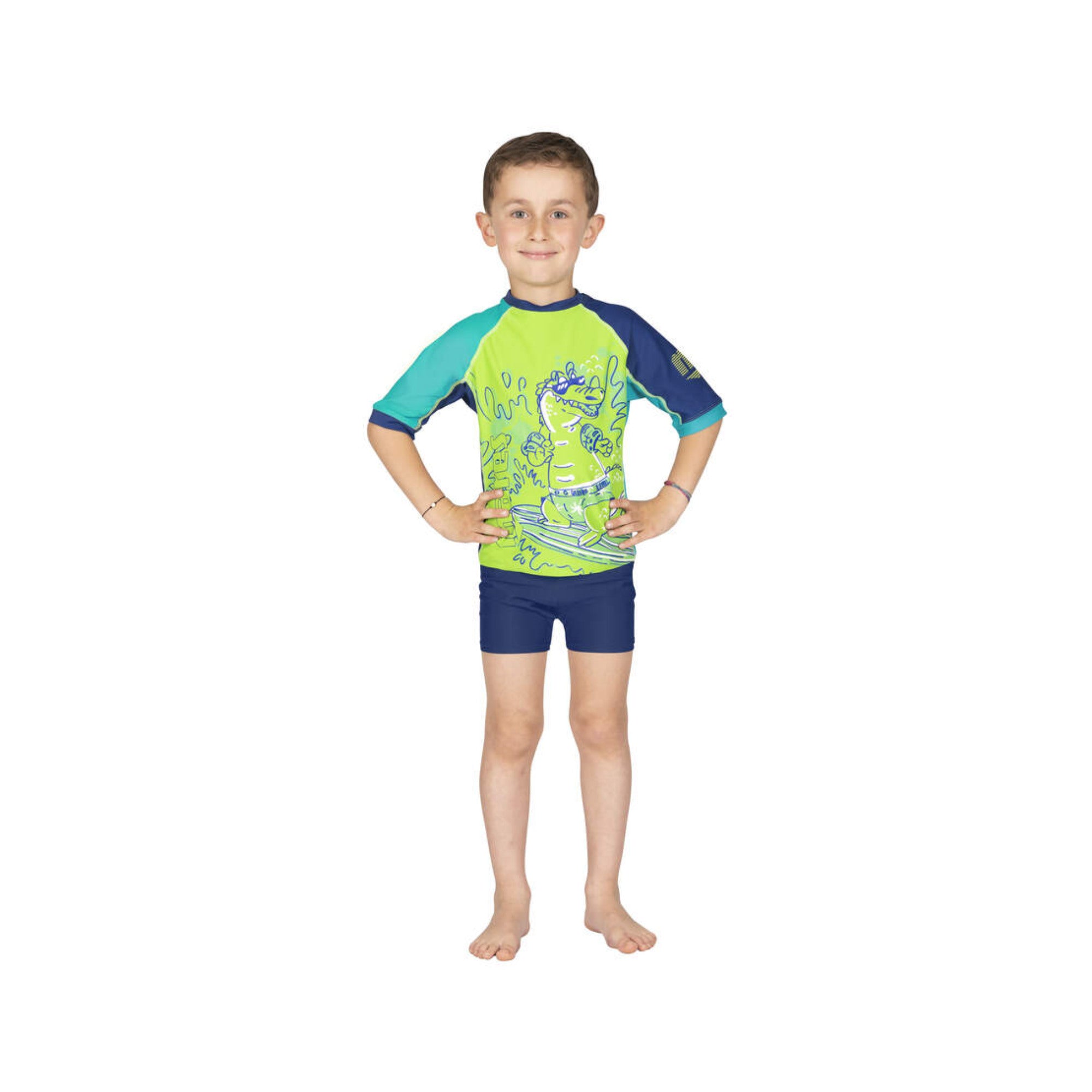 seaside Rashguard Shield Kid