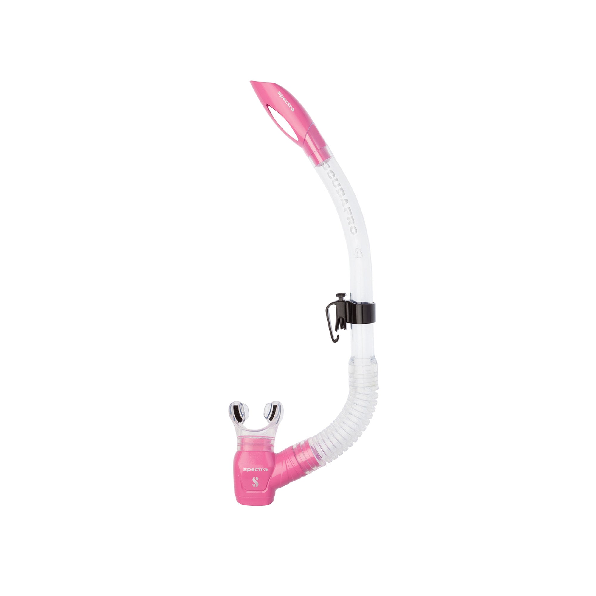 SPECTRA Schnorchel transparent-pink von SCUBAPRO