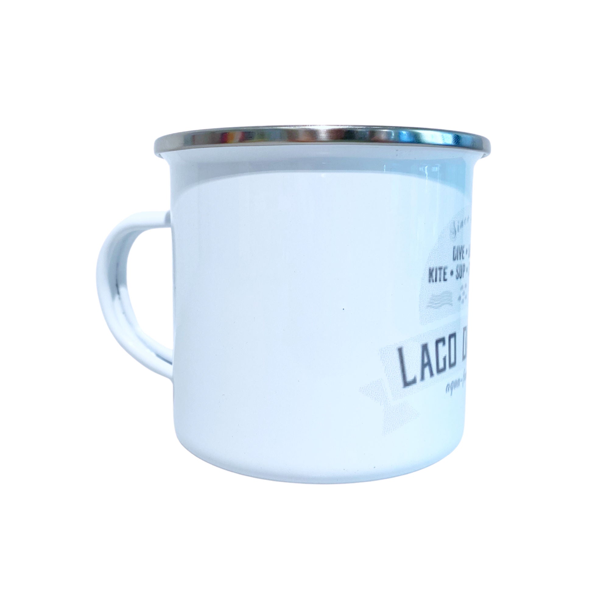 Emaille Tasse Lago di Alpi - für dein Getränk