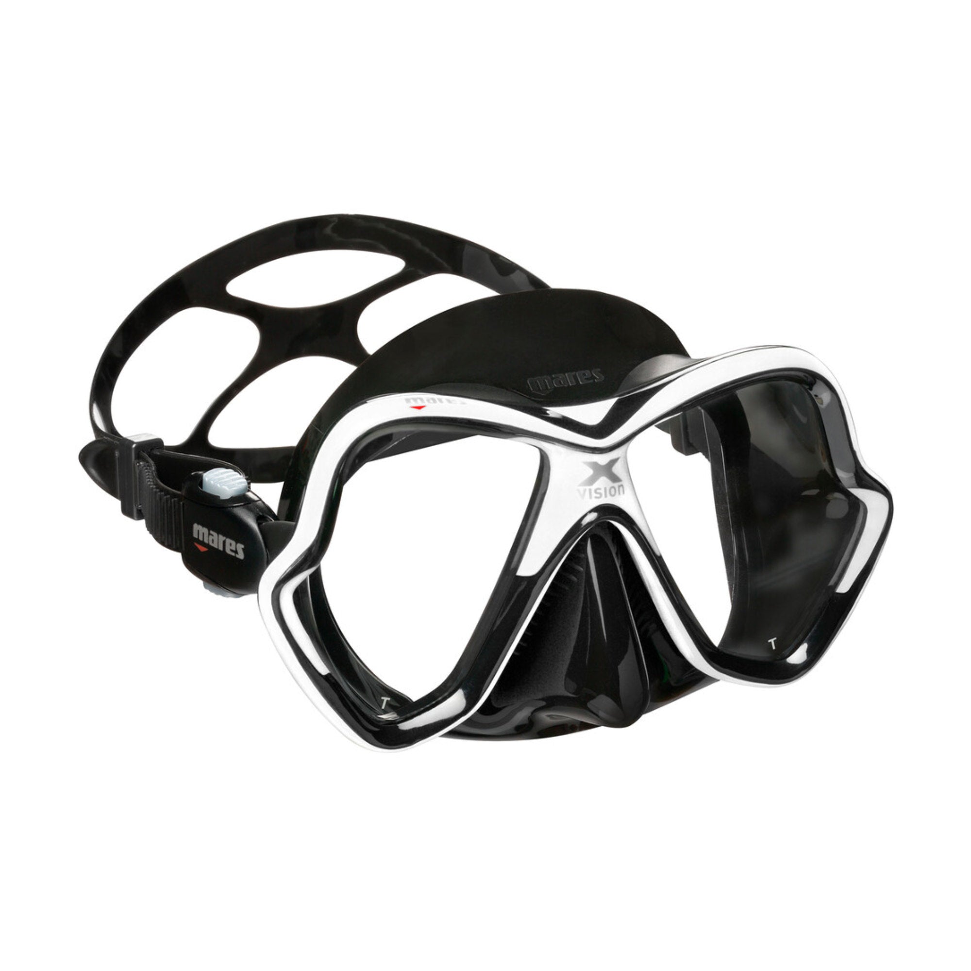 x-vision maske schwarz weiss von mares