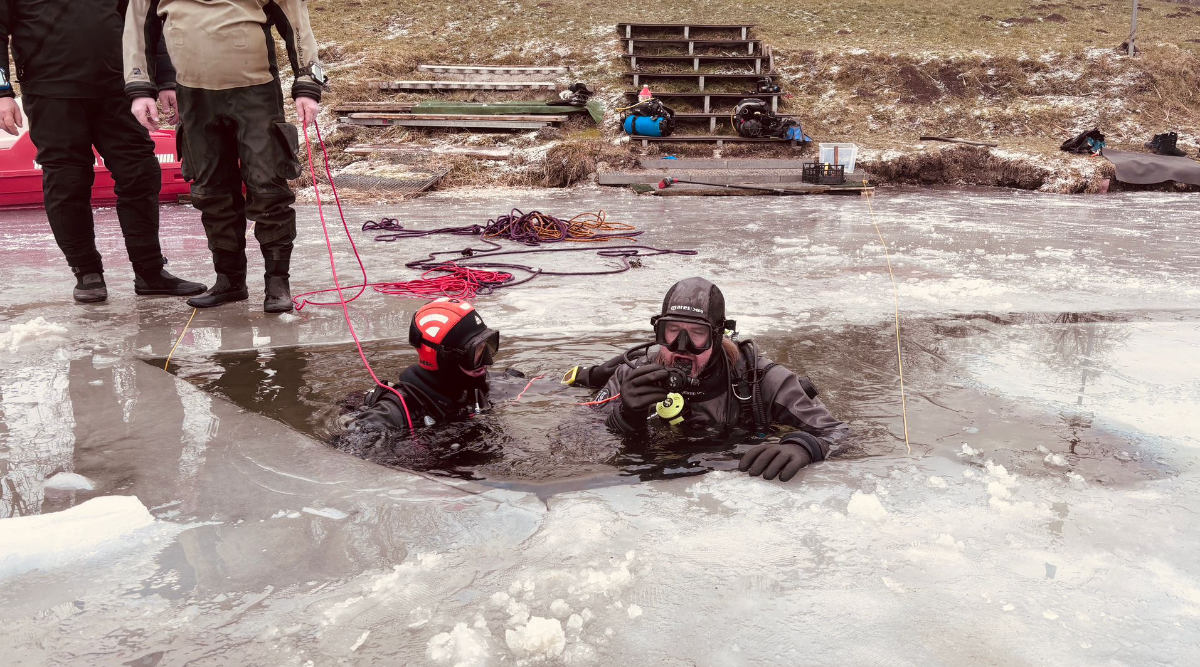 Eistauschen 2026 am Alperstedter See