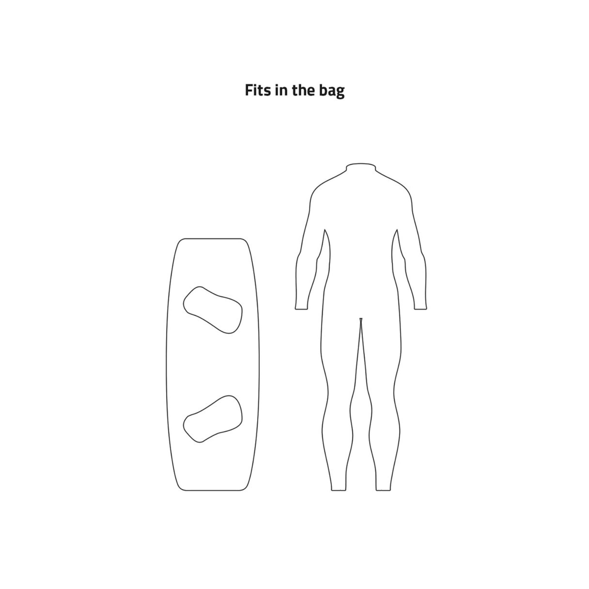 Kitesurf Boardbag Twintip Sport