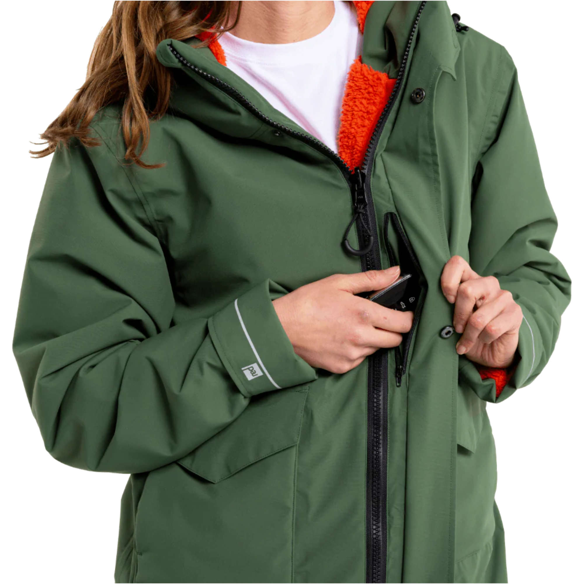 Red Evo Pro Slimline Parka