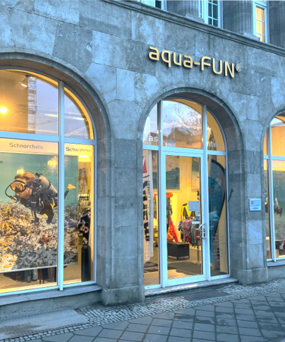 aqua-FUN Wassersportcenter Erfurt - Aussenansicht Ladengeschäft