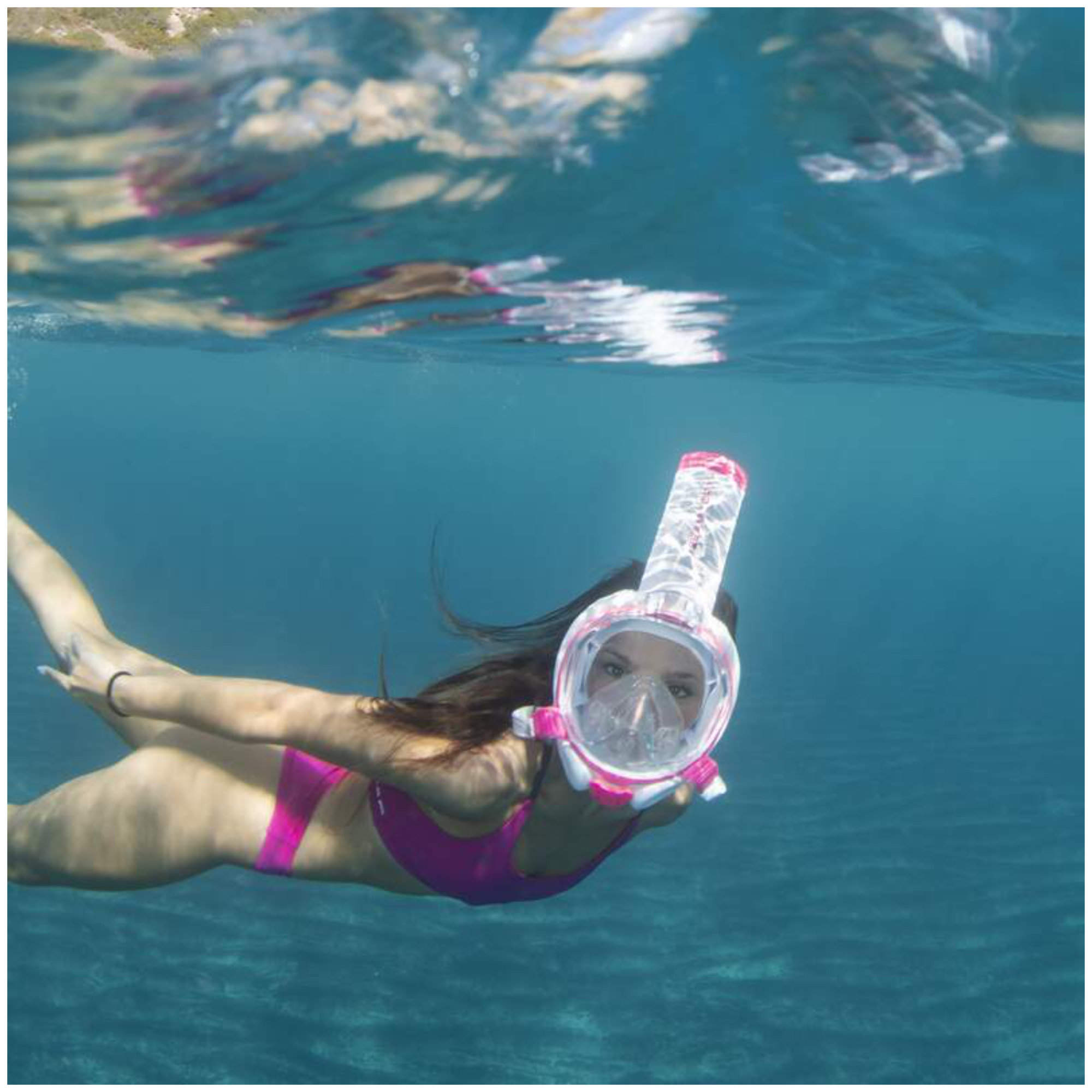 SEA VU Dry+ L-XL Schnorchelmaske