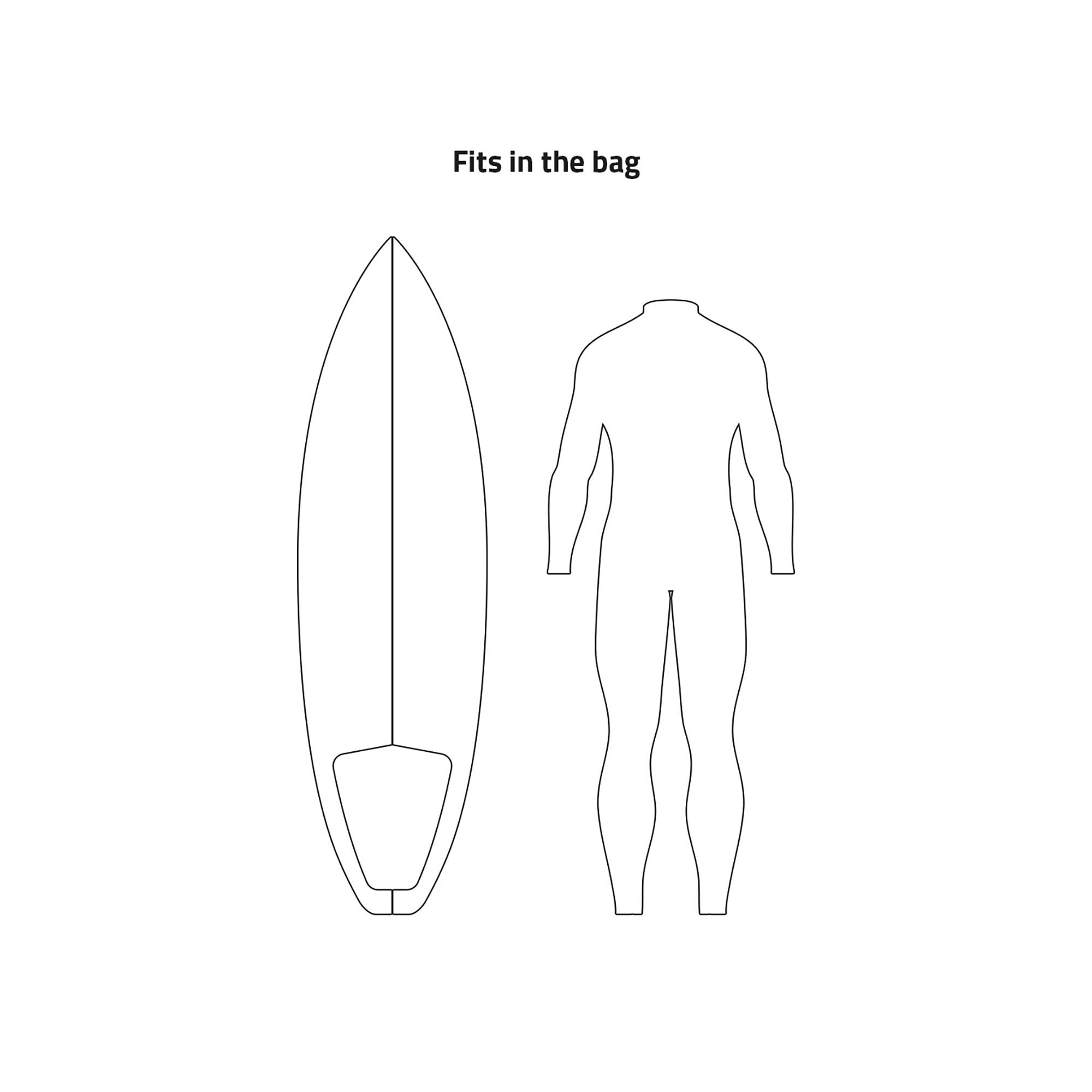 Kitesurf Boardbag Sport 6.6 - 201 cm