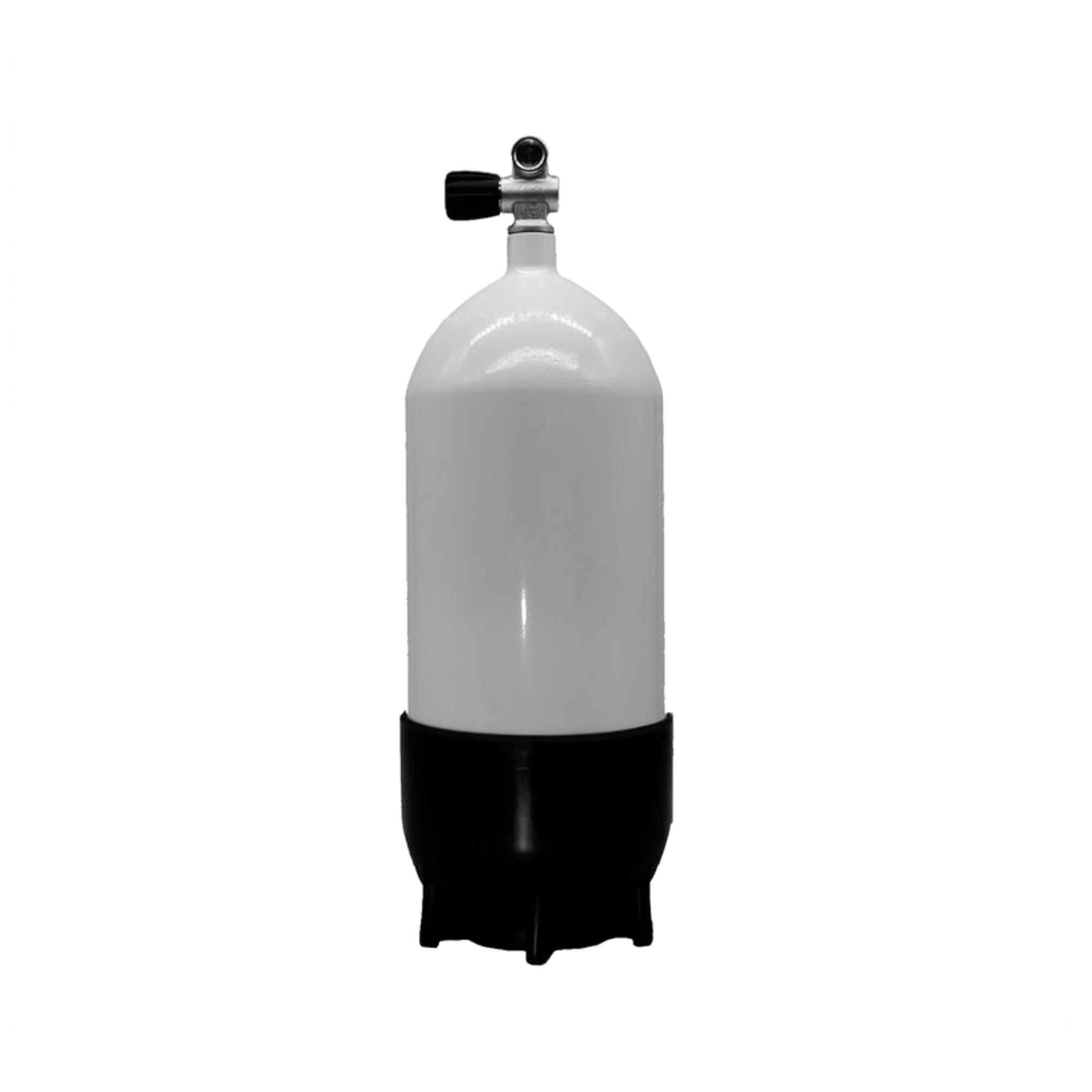 15 Liter Tauchflasche Stahl 1 Abgang weiss von Polaris