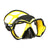 x-vision ultra maske schwarz gelb von mares